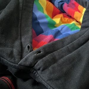 French Terry Rainbow Hoodie